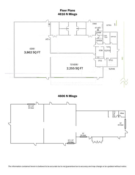 4606 & 4616 N Mingo Road portfolio of 2 properties for sale on LoopNet.co.uk - Building Photo - Image 2 of 3