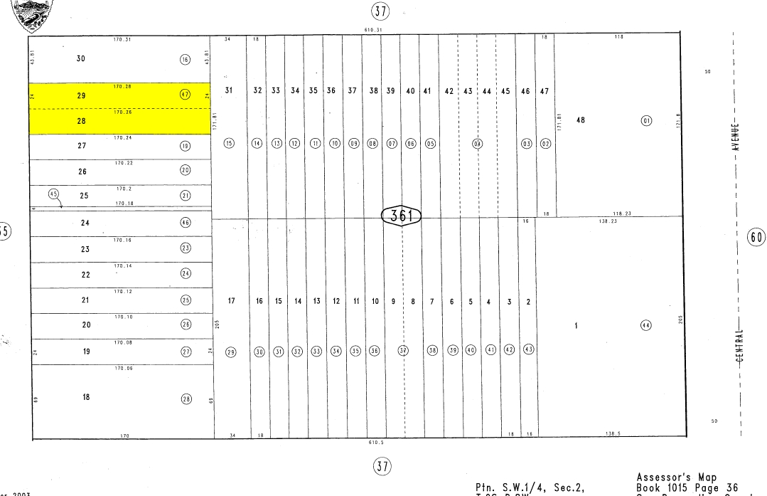 Plat Map