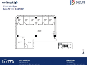 233 N Michigan Ave, Chicago, IL for rent Floor Plan- Image 1 of 1