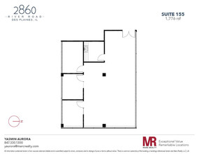 2860 S River Rd, Des Plaines, IL for rent Floor Plan- Image 1 of 1