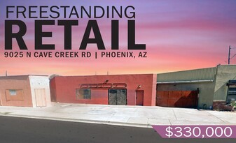 9025 N Cave Creek Rd, Phoenix AZ - Commercial Property