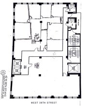 42 W 38th St, New York, NY for rent Site Plan- Image 2 of 3