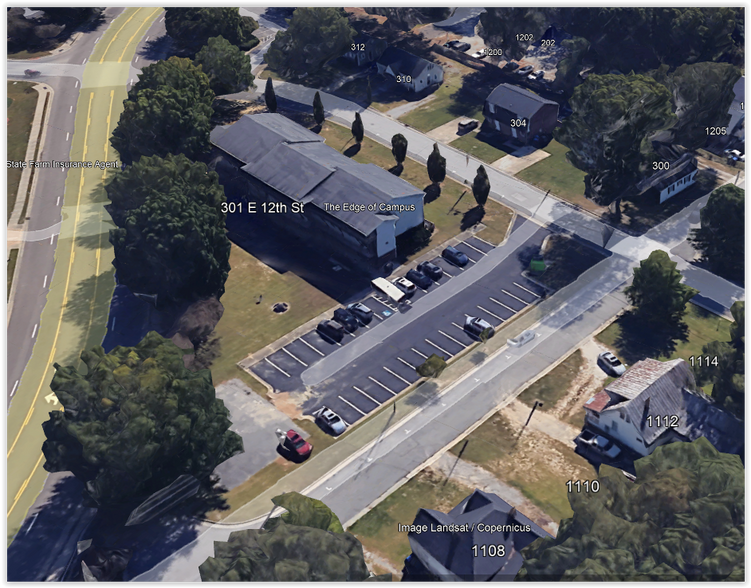 301 E 12th St, Greenville, NC for sale - Aerial - Image 2 of 15