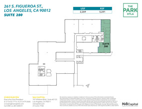 261 S Figueroa St, Los Angeles, CA for rent Floor Plan- Image 1 of 1