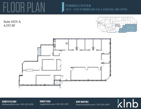 4315-4325 Forbes Blvd, Lanham, MD for rent Floor Plan- Image 1 of 3