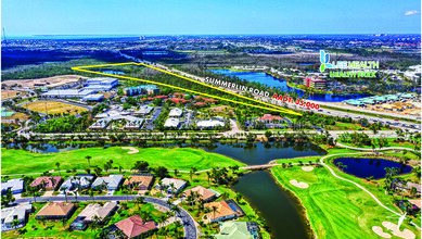 Summerlin Rd, Fort Myers, FL - aerial  map view - Image1