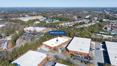3285 Saturn Ct, Peachtree Corners, GA - AERIAL  map view