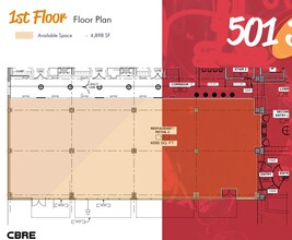 501 S 4th St, Louisville, KY for rent Floor Plan- Image 1 of 1