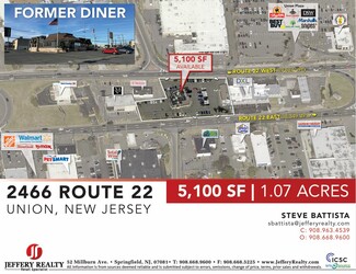 More details for 2466 Route 22, Union, NJ - Retail for Rent