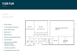 528-532 Mercury Dr, Sunnyvale, CA for rent Floor Plan- Image 1 of 1