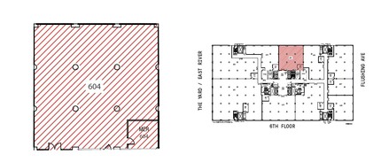 141 Flushing Ave, Brooklyn, NY for rent Floor Plan- Image 2 of 2