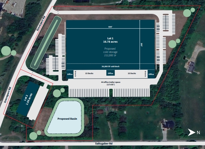 5610 Groveport Rd, Groveport, OH for rent - Site Plan - Image 2 of 2