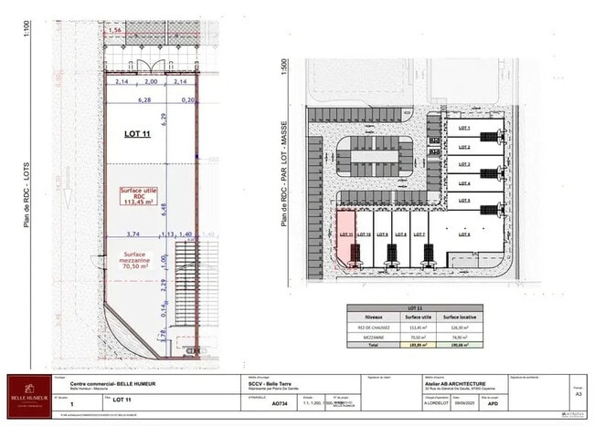 Location Commerce 201 m²