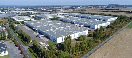 Marly-la-Ville - Aerial  map view