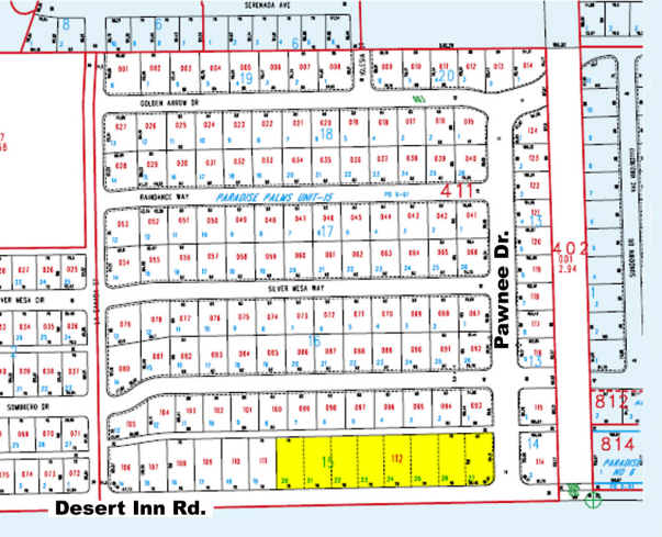 1700 E Desert Inn Rd, Las Vegas, NV to rent - Plat Map - Image 3 of 48