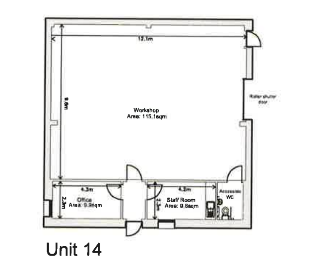 Haddington Retail Park, Haddington for rent - Floor Plan - Image 1 of 2