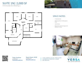 47 W Dundee Rd, Wheeling, IL for sale Floor Plan- Image 1 of 5