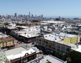 2101-2129 Mission St, San Francisco, CA - aerial  map view