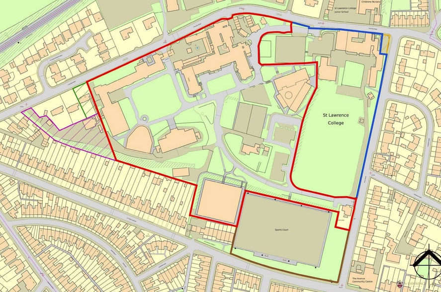 St Lawrence College portfolio of 5 properties for sale on LoopNet.co.uk - Site Plan - Image 3 of 37