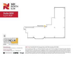 301 N Elm St, Greensboro, NC for rent Floor Plan- Image 1 of 1