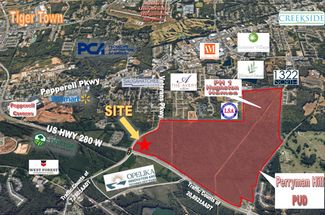 More details for SW Corner of Veterans Pkwy & Hwy 280, Opelika, AL - Land for Rent