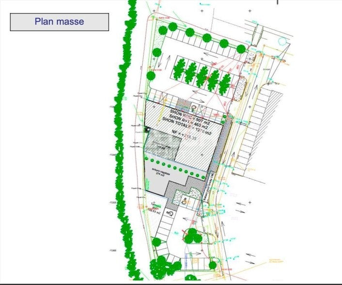 Retail in L'ISLE-D'ABEAU to rent - Site Plan - Image 2 of 3