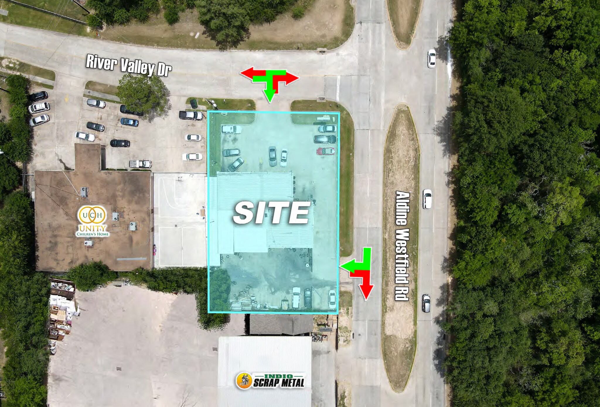 24110 Aldine Westfield Rd, Spring, TX for sale Aerial- Image 1 of 1