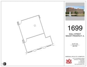 1699 Wall St, Mount Prospect, IL to rent Site Plan- Image 1 of 1