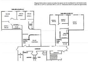4915 St. Elmo Ave, Bethesda, MD to rent Floor Plan- Image 1 of 2