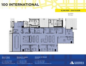 100 International Dr, Baltimore, MD for rent Floor Plan- Image 1 of 1