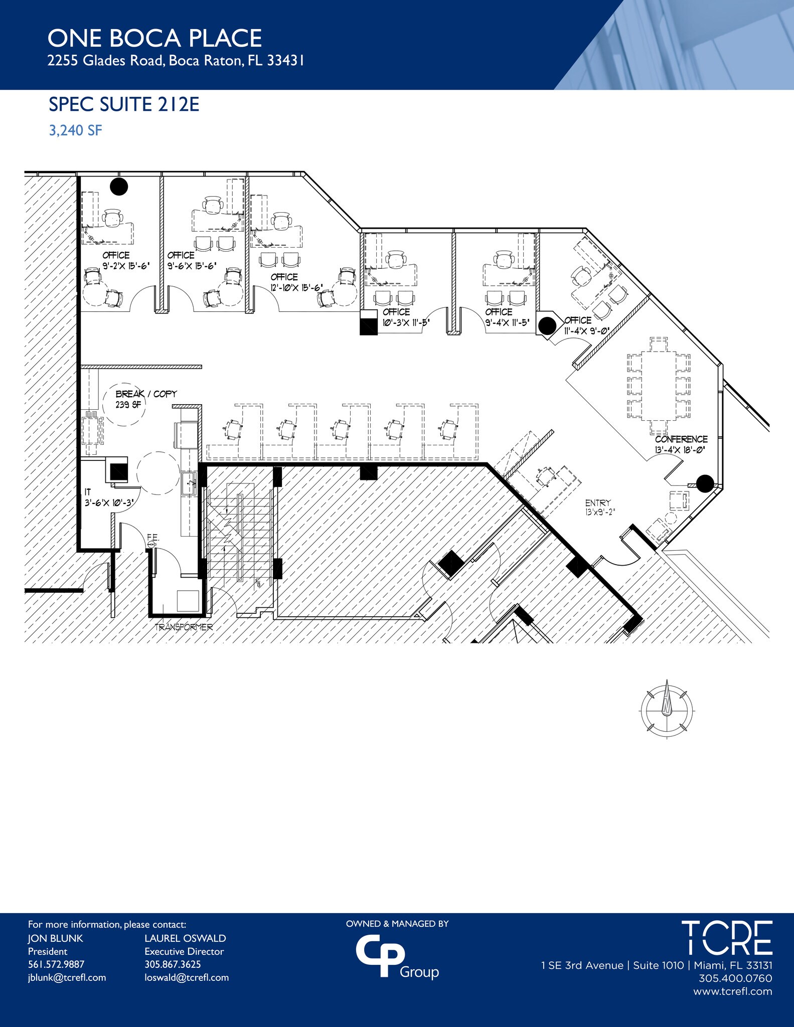 2255 Glades Rd, Boca Raton, FL to rent Site Plan- Image 1 of 1
