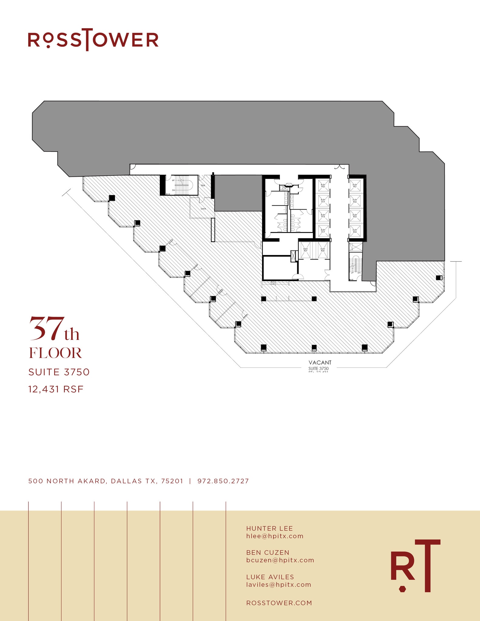 500 N Akard St, Dallas, TX to rent Floor Plan- Image 1 of 1