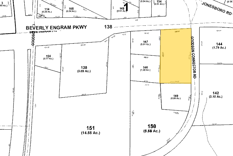 5000 Highway 138, Union City, GA for rent - Plat Map - Image 2 of 4