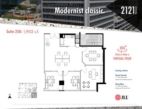 2121 Ponce de Leon Blvd, Coral Gables, FL for rent Site Plan- Image 1 of 1