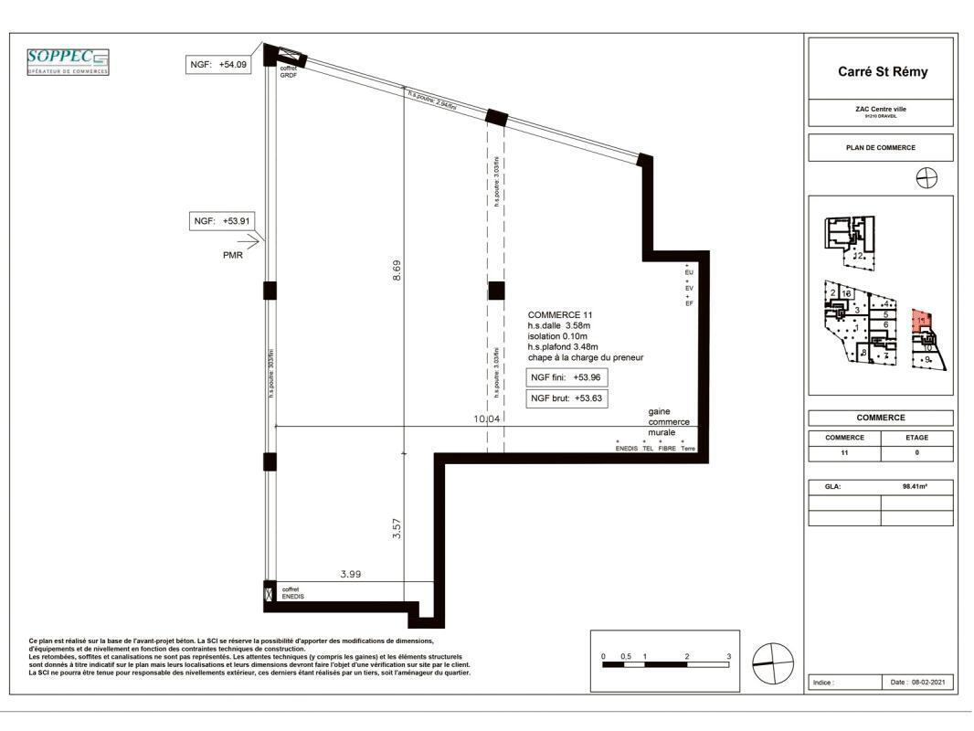 Boulevard Henri Barbusse, Draveil for sale Floor Plan- Image 1 of 2