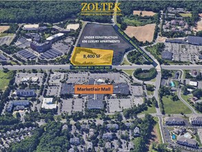 Route 1 & Carnegie Center Dr, West Windsor, NJ for rent Aerial- Image 2 of 3