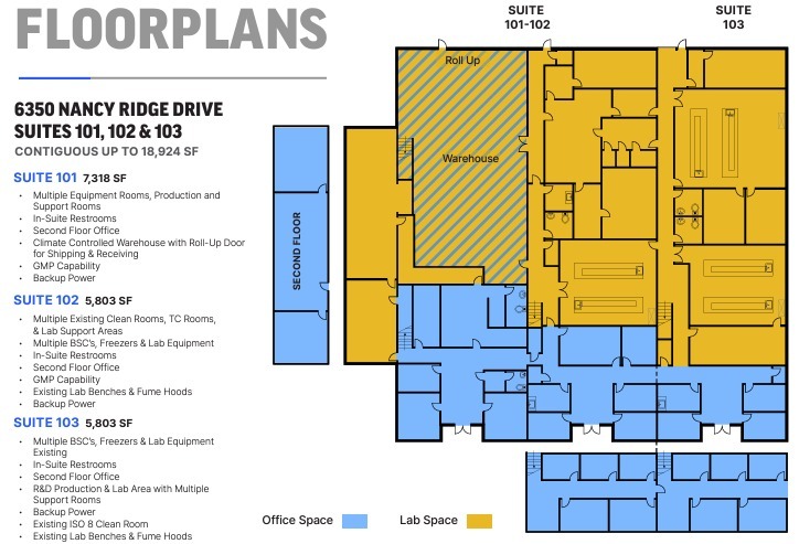 6310 Nancy Ridge Dr, San Diego, CA for rent Floor Plan- Image 1 of 1