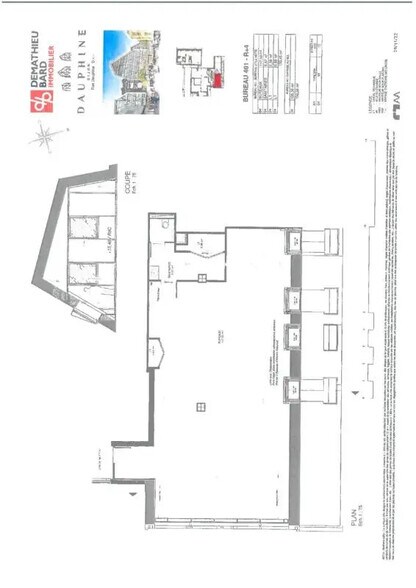 Office in Dijon to rent - Floor Plan - Image 3 of 3