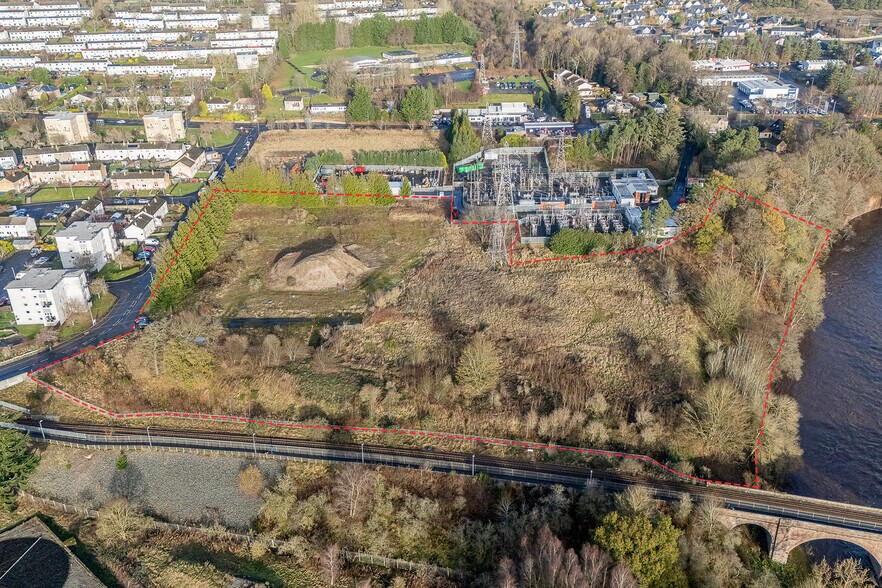 28 Winston Rd, Galashiels for sale - Aerial - Image 2 of 7