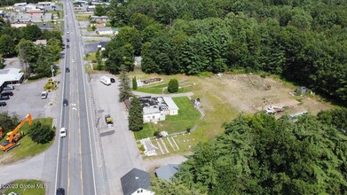 1304 Saratoga Rd, Gansevoort, NY - aerial  map view