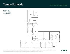 3920 S Rural Rd, Tempe, AZ to rent Floor Plan- Image 1 of 1