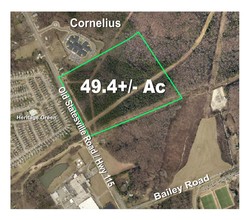 Hwy 115, Cornelius, NC - aerial  map view