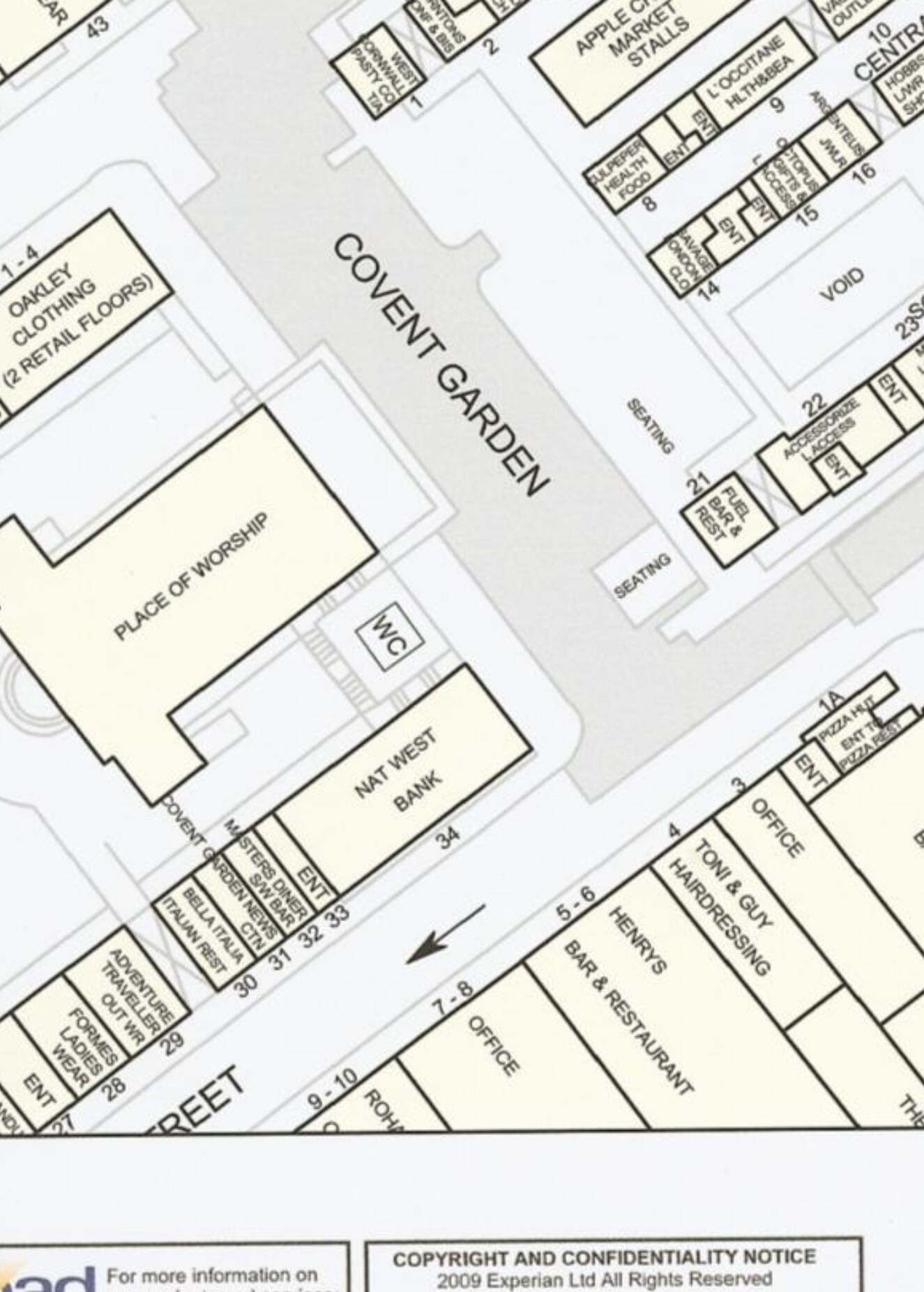 Bow St, London for sale Site Plan- Image 1 of 1