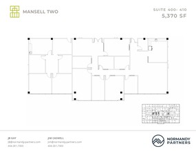 3650 Mansell Rd, Alpharetta, GA for rent Floor Plan- Image 2 of 2