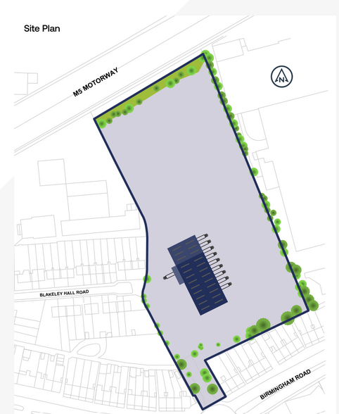 101 Blakeley Hall Rd, Oldbury for rent - Plat Map - Image 2 of 2