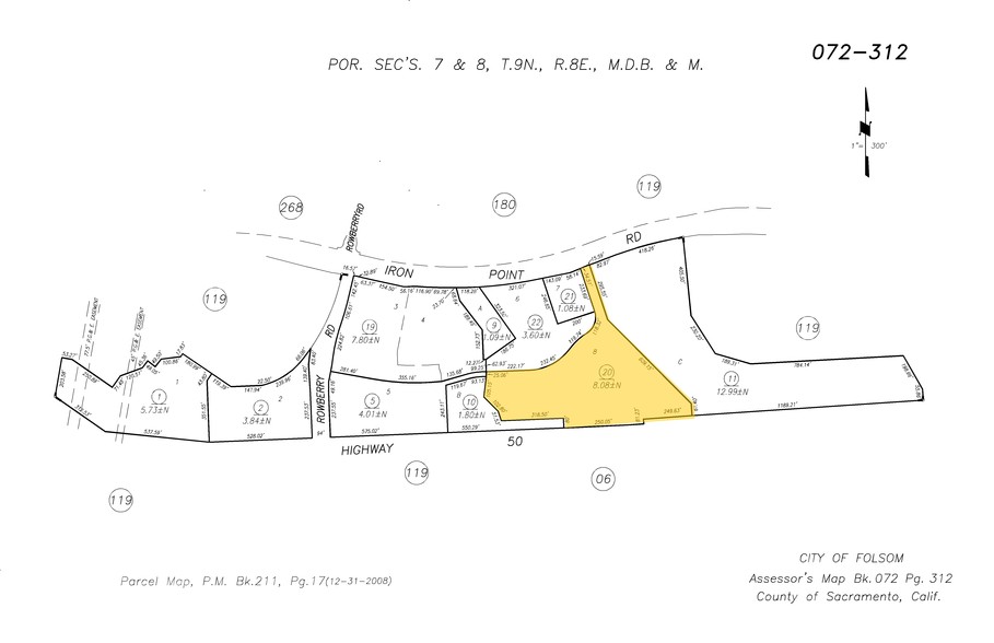 2295 Iron Point Rd, Folsom, CA for rent - Plat Map - Image 3 of 14