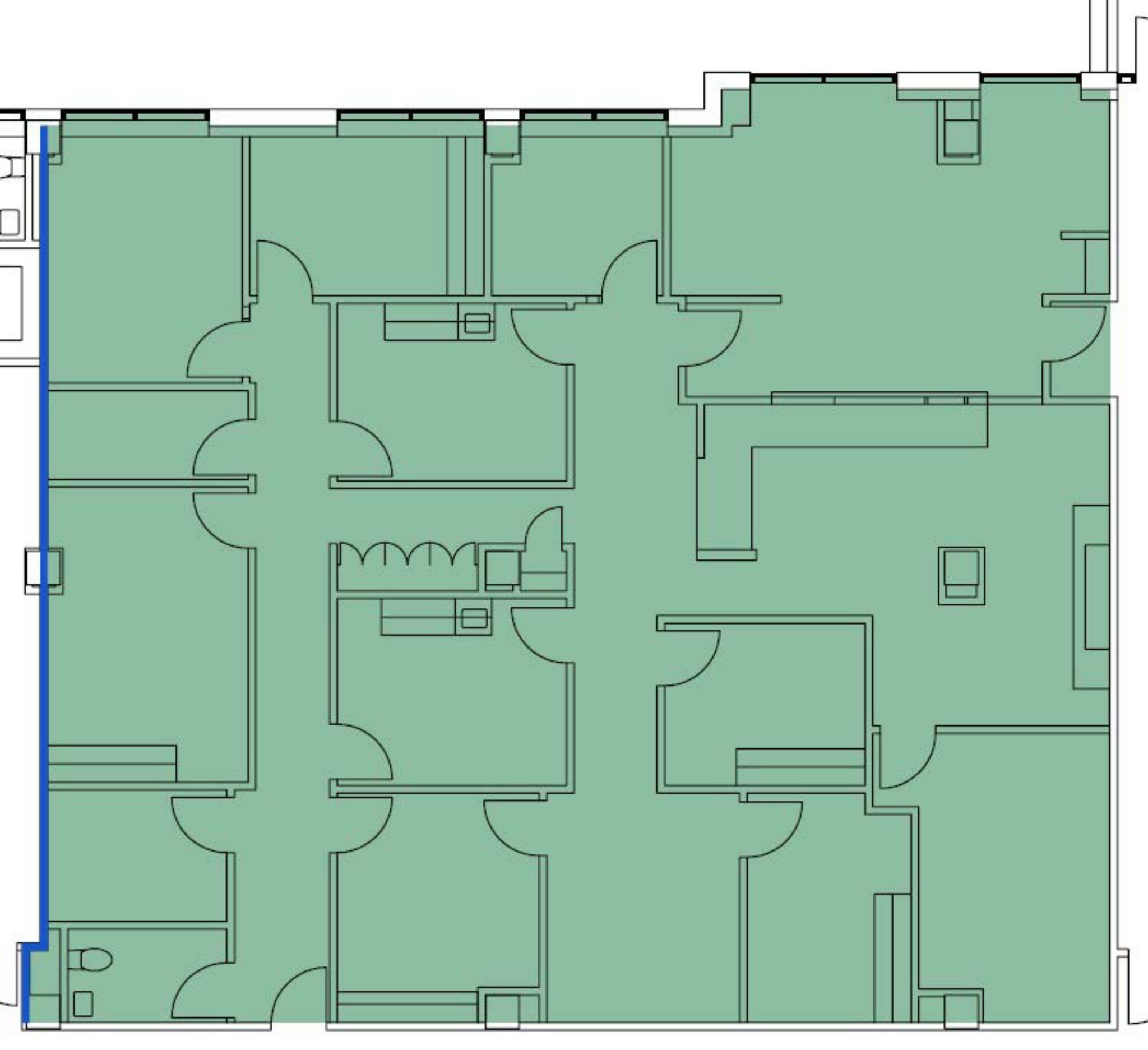 610 S Maple Ave, Oak Park, IL for rent Site Plan- Image 1 of 1