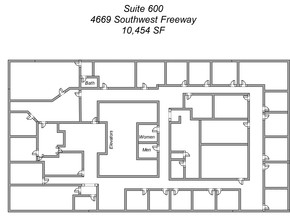 4669 Southwest Fwy, Houston, TX for rent Floor Plan- Image 1 of 1