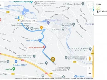 Rue Des Beaux Soleils, Osny to rent - Building Photo - Image 3 of 3