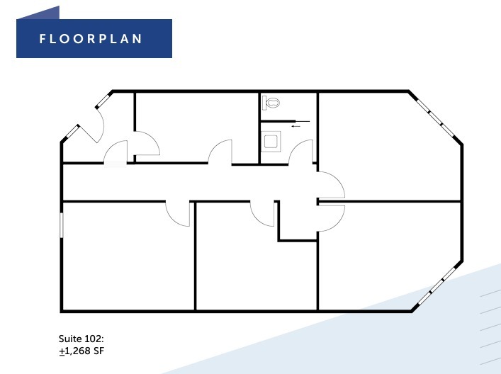 5190 Governor Dr, San Diego, CA 92122 - Unit 102 -  - Floor Plan - Image 1 of 1